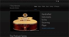 Desktop Screenshot of heinonenguitars.com